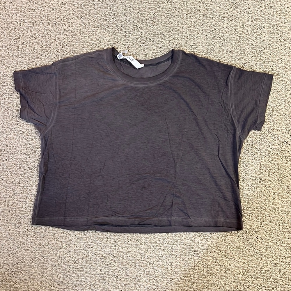 Lululemon Cropped All Cates Tee